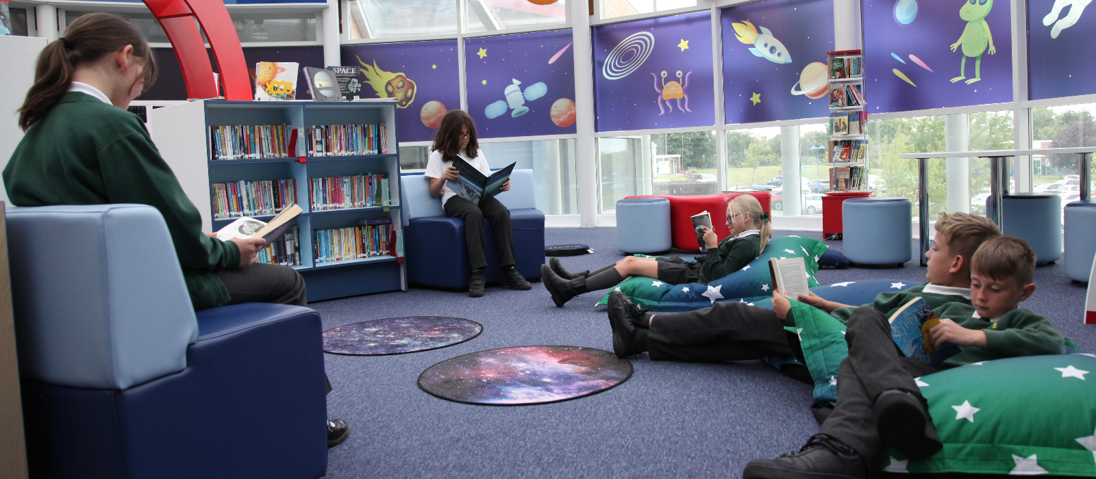 We love reading together